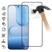 Honor 500 Vollabdeckung Panzerglas - 9H - Schwarzer Rand