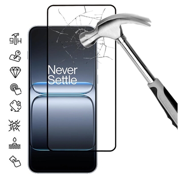 OnePlus Ace 5 Ultra/Nord 5 Vollabdeckung Panssarilasi - 9H - Schwarzer Rand