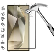 Samsung Galaxy S25 Ultra Full Cover Panzerglas - 9H - Schwarz Rand