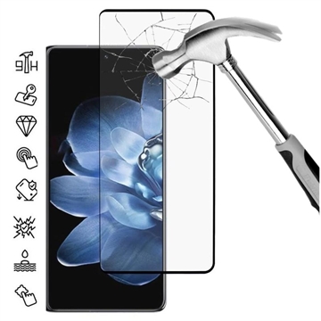 Xiaomi Mix Fold 4 Full Cover Panzerglas - 9H - Schwarz Rand
