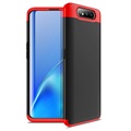GKK Abnehmbare Samsung Galaxy A80 Hülle - Rot / Schwarz