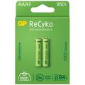 GP ReCyko 1000 Wiederaufladbare AAA-Batterien 950mAh