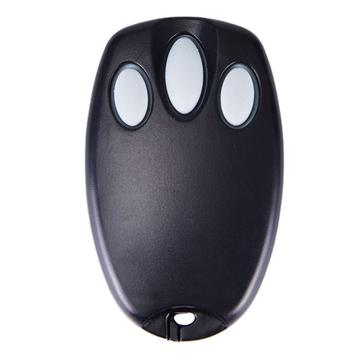 Fernbedienung für Garagentoröffner - 3 Tasten, 100m Reichweite, kompatibel mit MR & MT Motoren - Grau