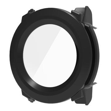 Garmin Instinct 3 Kunststoff Hülle mit Panzerglas - 50mm - Schwarz