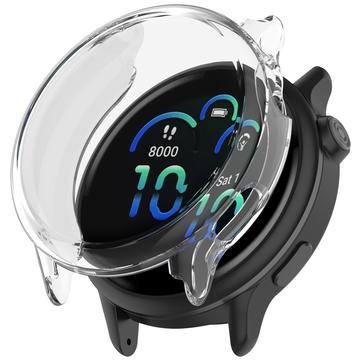 Garmin Vivoactive 6 TPU Hülle mit Panzerglas - Durchsichtig