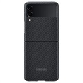 Samsung Galaxy Z Flip3 5G Aramid Cover EF-XF711SBEGWW - Schwarz