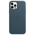 iPhone 12 Pro Max Apple Lederhülle mit MagSafe MHKK3ZM/A - Baltischblau