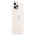 iPhone 12/12 Pro Apple Silikonhülle mit MagSafe MHL53ZM/A - Weiß
