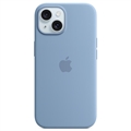 iPhone 15 Apple Silikonhülle mit MagSafe MT0Y3ZM/A - Winterblau