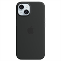 iPhone 15 Plus Apple Silikonhülle mit MagSafe MT103ZM/A - Schwarz