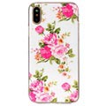 iPhone X / iPhone XS Leuchtende Silikonhülle