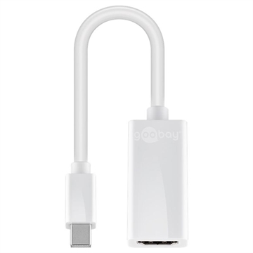 Delock Mini DisplayPort 20 Pin / HDMI Kabel-Adapter - Weiß
