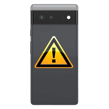 Google Pixel 6 Akkufachdeckel Reparatur - Schwarz
