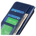 Google Pixel 6a Wallet Hülle mit Magnetverschluss - Blau