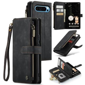Google Pixel 9 Pro XL Caseme C30 Multifunktions Wallet Hülle - Schwarz