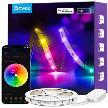 Govee H618A Basic RGBIC-LED-Leuchtband - 5m, Wi-Fi & Bluetooth