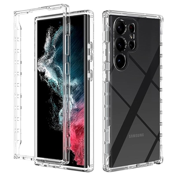 Samsung Galaxy S23 Ultra 5G Gradient Series Hybrid-Hülle - Transparent