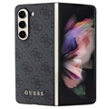 Samsung Galaxy Z Fold5 Guess 4G Charms Collection Hybrid Case - Grau