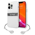 Guess 4G Strap Charm iPhone 13 Pro Max Hybrid Case