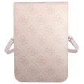 Guess 4G Triangle Logo Smartphone Schultertasche - Pink