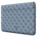 Guess 4G Uptown Triangle Logo Laptop-Tasche - 13-14" - Blau