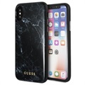 Guess Marble Collection iPhone X / iPhone XS Hybrid Hülle