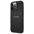 Guess Saffiano iPhone 13 Pro Max Hybrid Hülle - Schwarz