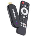 H96 MAX S905L3 4K HDR Android 14 TV Stick mit WiFi 6 - Schwarz