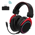 HeadRoom X2PRO 2.4G Kabelloses Gaming-Headset mit RGB – Schwarz