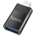 Hoco UA17 USB 2.0 auf Lightning OTG Adapter - Schwarz