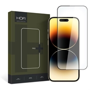 iPhone 15 Pro Max Hofi Premium Pro+ Panzerglas - Schwarz Rand