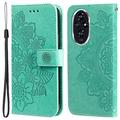 Honor 200 Mandala Serie Wallet Hülle - Grün