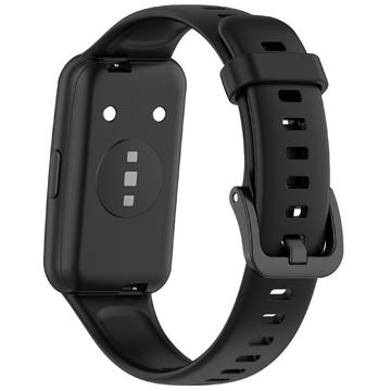 Huawei Band 7 Soft Silikonarmband - Schwarz