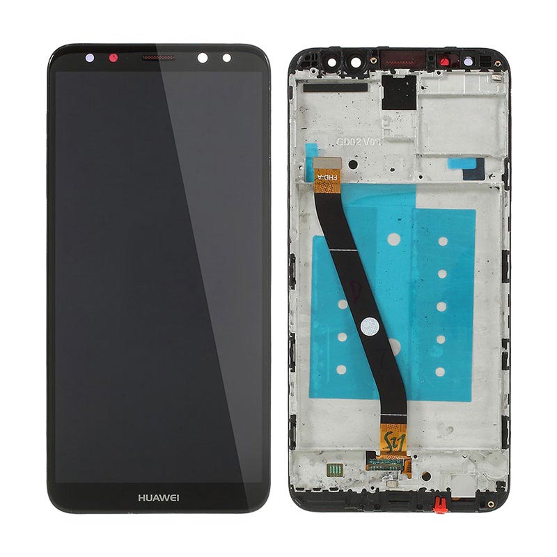 Huawei mate 10 lite display schwarz