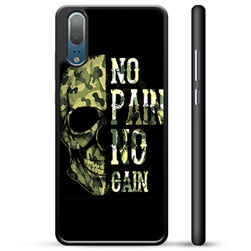 Huawei P20 Schutzhülle - No Pain, No Gain