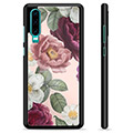Huawei P30 Schutzhülle - Romantische Blumen