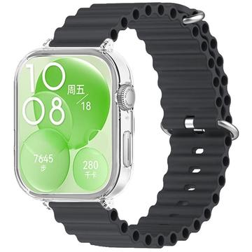 Huawei Watch Fit 3 Sport-Silikonarmband m. Hülle