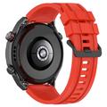 Huawei Watch Ultimate Soft Silikonarmband - Rot