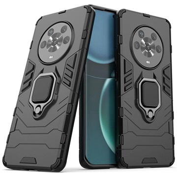 Honor Magic4 Hybrid Case mit Ringhalterung - Schwarz