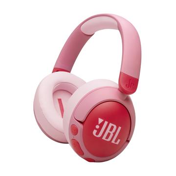 JBL JR470NC Drahtloser Kopfhörer für Kinder - Rosa / Rot