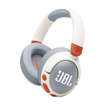 JBL JR470NC Kabelloser Kopfhörer für Kinder - Weiß / Grau / Orange
