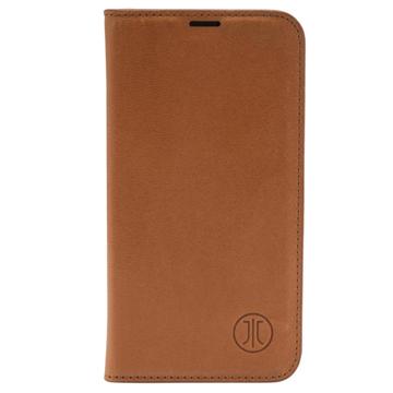 JT Berlin BookCase Tegel iPhone 13 Pro Leder Flip Hülle - Schwarz