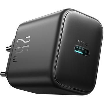 Joyroom JR-TCF23 25W USB-C Wandladegerät - Schwarz