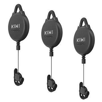 KIWI design VR Cable Management/Holder - 3 Stk. - Schwarz