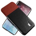 KSQ Bi-Color Series Samsung Galaxy Note10+ Schutzhülle - Schwarz / Dunkelbraun
