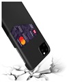 KSQ iPhone 11 Pro Max Hülle mit Kartenfach - Schwarz
