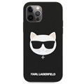 Karl Lagerfeld Choupette iPhone 12 Pro Max Silikonhülle