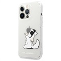 Karl Lagerfeld Durchsichtig iPhone 12 Pro Max TPU Hülle - Choupette Essen