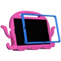 Samsung Galaxy Tab A7 Lite Kinder Tragen Stoßfest Hülle - Krake - Hot Pink