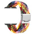 Apple Watch Series 7/SE/6/5/4/3/2/1 Gestrickter Armband - 45mm/44mm/42mm - Bunt